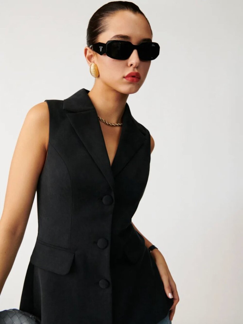 Reformation Billie Blazer Vest